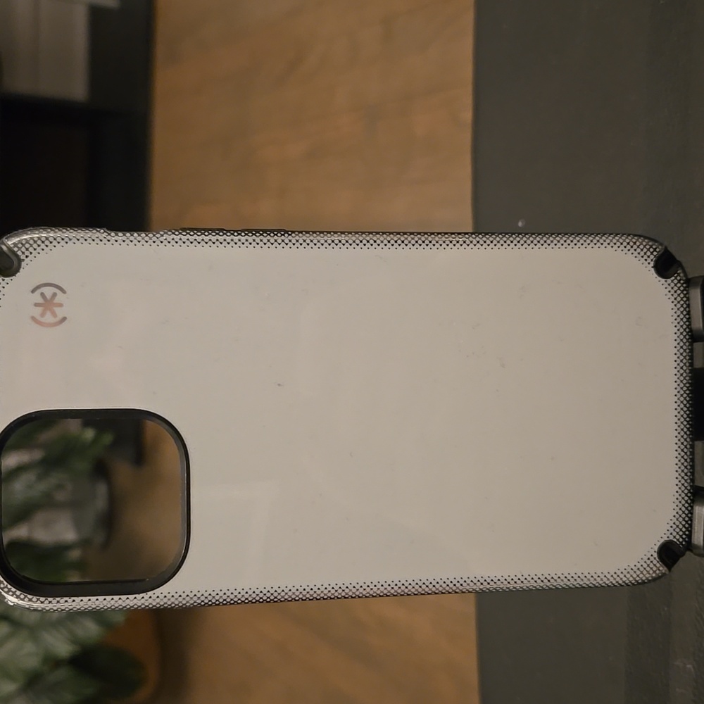 Speck White and Black Phone Case